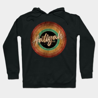 Aaliyah Vintage Circle Art Hoodie